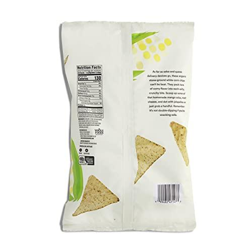 365 by Whole Foods Market 365 by Whole Foods Market, Organic White Corn Tortilla Chips, 12 Ounce
