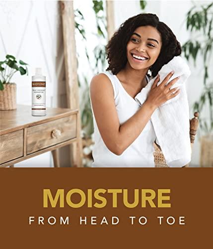 Biotone BIOTONE Truly Coconut Massage Oil with Organic Coconut Oil, Melts Away Tension and Promotes Deep Relaxation, Light, Versatile, Long-Lasting, Easy Wash-Out, Can Also Use as a Bodycare Oil
