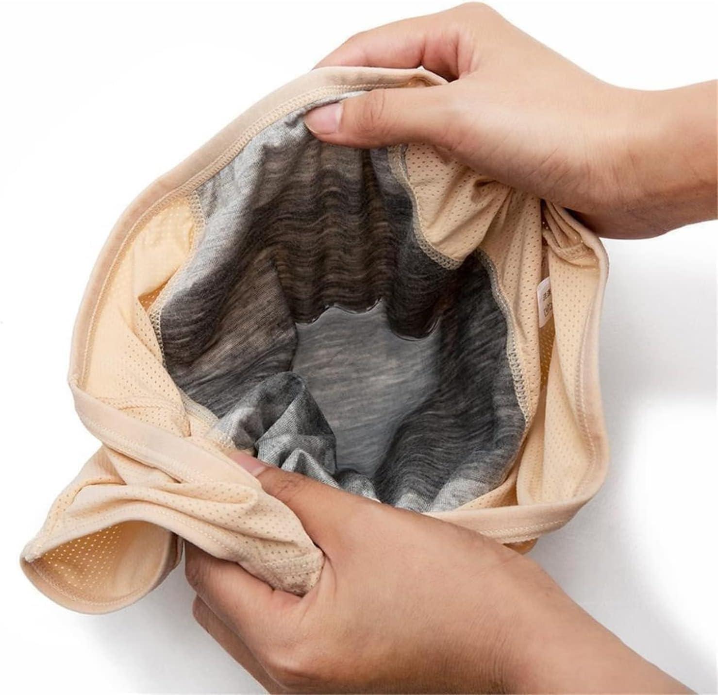 HeeDz Everdries Leakproof Panties for Over 60,Everdries Leakproof Underwear Incontinence Comfy Waisted Incontinence Proof Skin (Color : A, Size : 6XL)