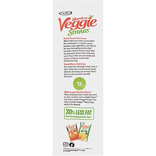 Sensible Portions Sensible Portions Veggie Straws, Ranch, 5 Oz