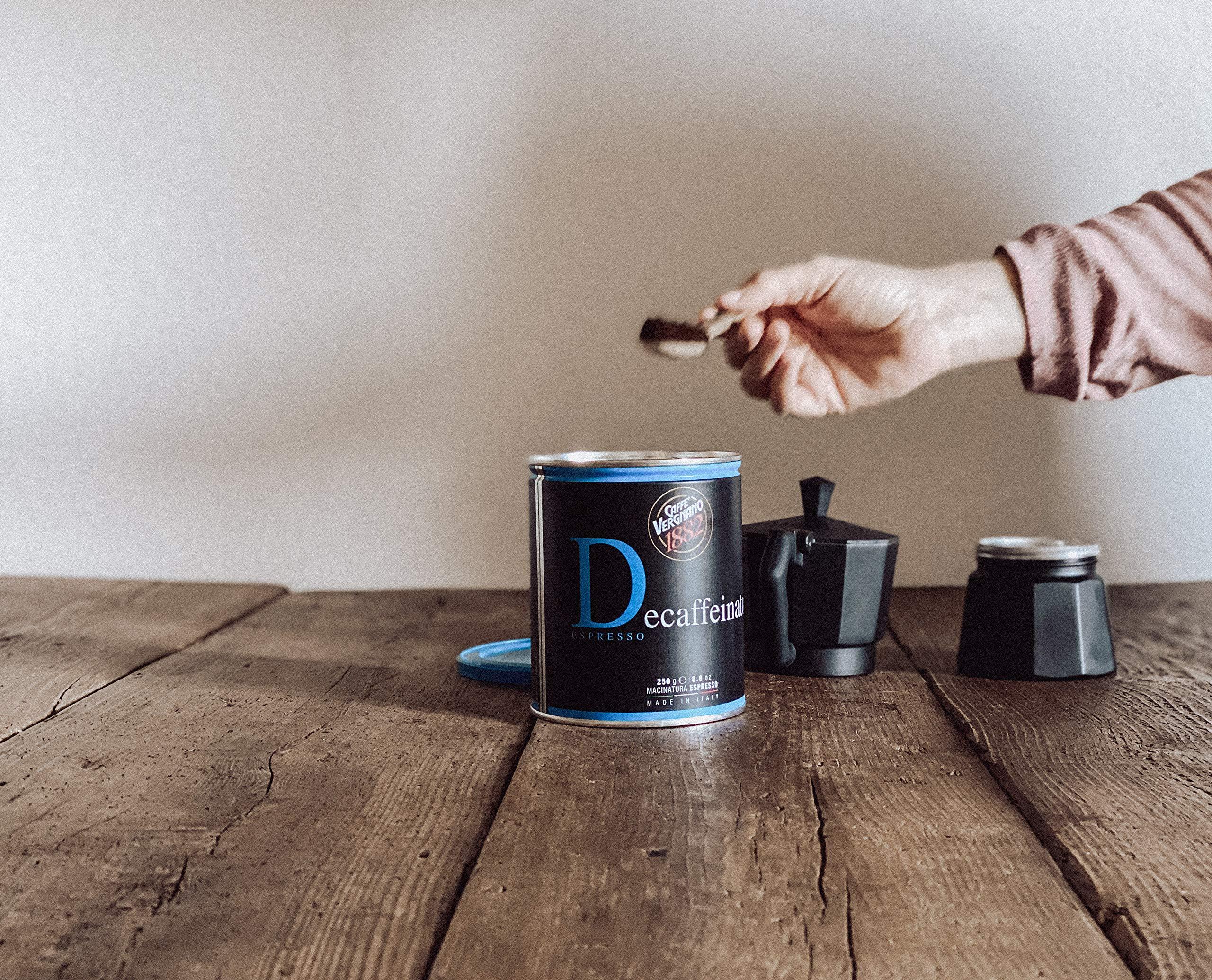 Caffe Vergnano Caffe Vergnano Decaf Espresso Roast - 8.8 oz. - 250g Can