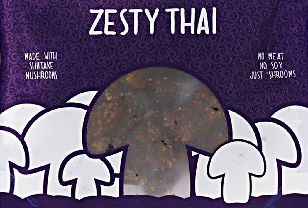 Pan's Pan's, Mushroom Jerky, Zesty Thai Flavor (Meat-free), 2.20 oz (Pack of 3)