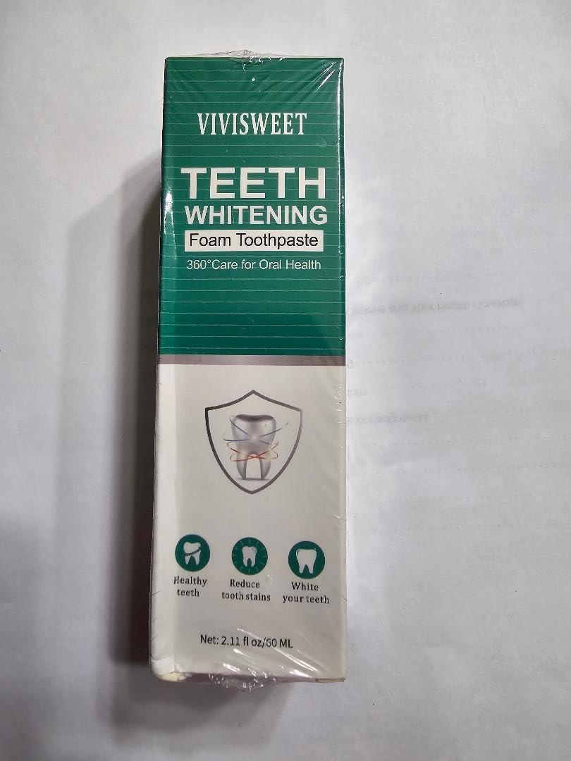 NineLife Basics Vivisweet Teeth Whitening Foam Toothpaste