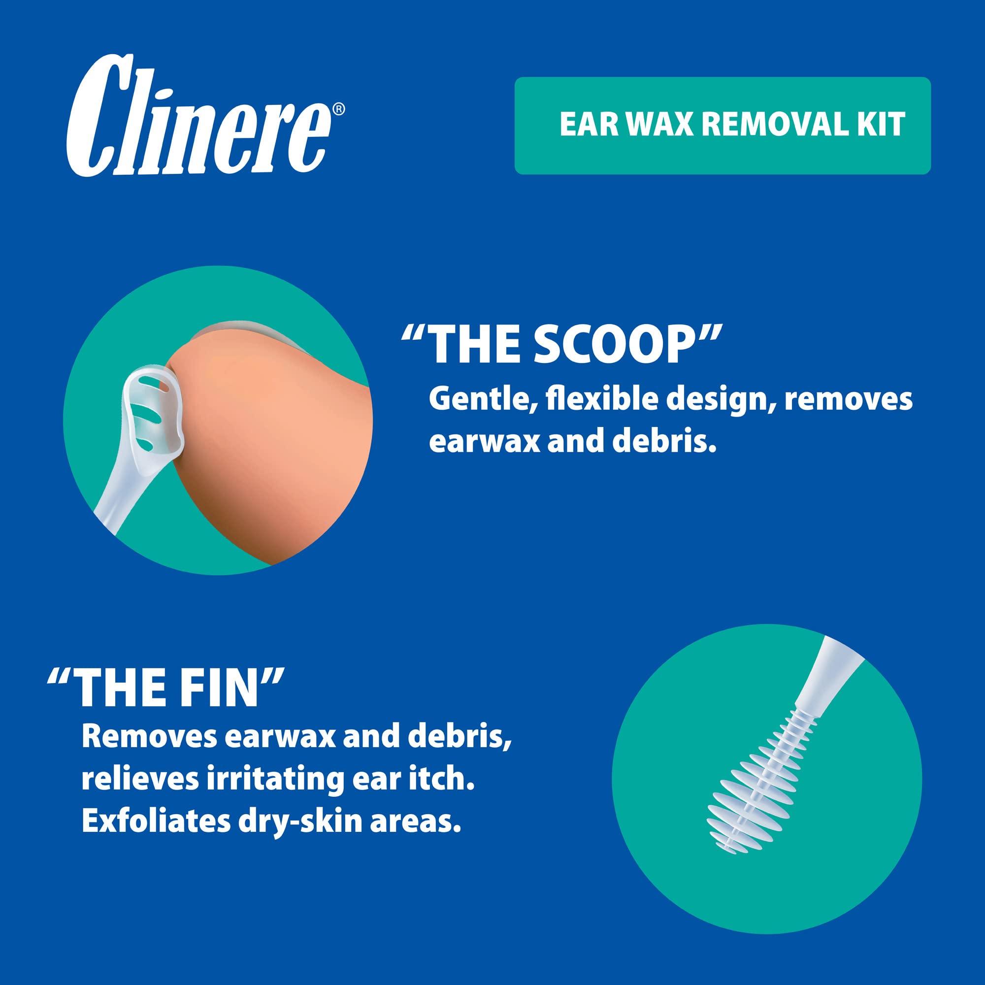 Clinere Clinere Ear Oil Conditioner & Ear Cleaners Cleaning Care Kit, 1 Ea, 1count, 4 Ear Tips