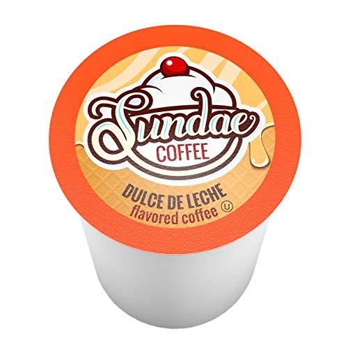 Two Rivers Coffee Two Rivers Coffee Ice Cream Flavored Coffee Pods, Variety Sampler Pack for Keurig 2.0 K Cup Brewers, 100 Count