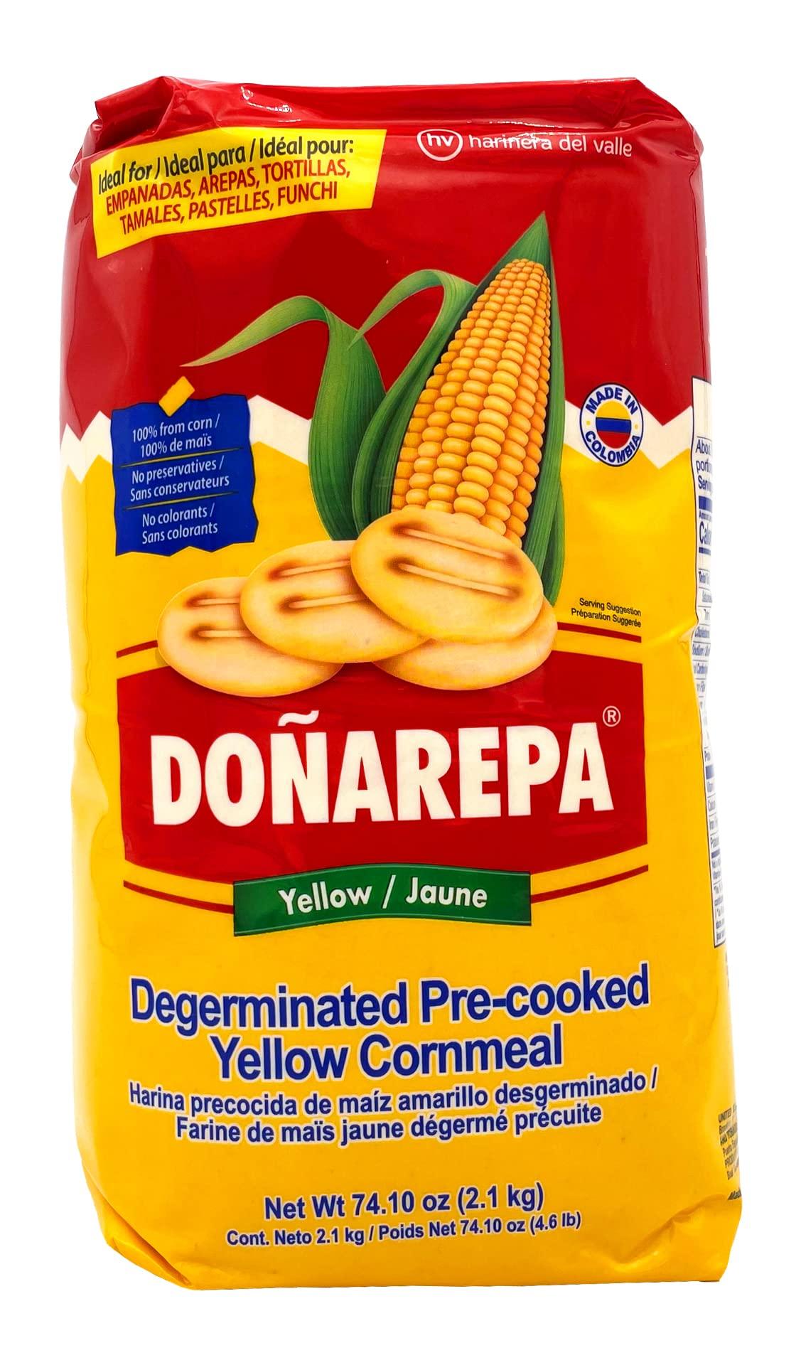 Donarepa Donarepa Amarilla Precooked Yellow Corn Meal, 74.10 Oz