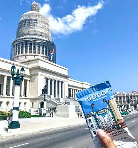 WOLO WanderSnacks WOLO WanderBar, Cocoa Crunch, 6 Bars, All Natural Protein Bar, 15g Protein