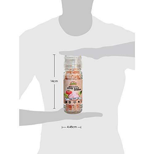 Himalayan Chef Himalayan Chef Pink Salt Refillable Grinder-Kosher & Natural Certified Himalayan Salt-Excellent Bath Salt 3.53 Oz Each - (Pack of 6)