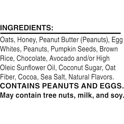 RXBAR RXBAR Nut Butter and Oat Protein Bars, Protein Snacks, Snack Bars, Dark Chocolate Peanut Butter, 9.7oz Box (5 Bars)