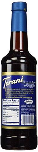Torani Torani Sugar Free Chocolate Macadamia Nut Syrup, 750 ml