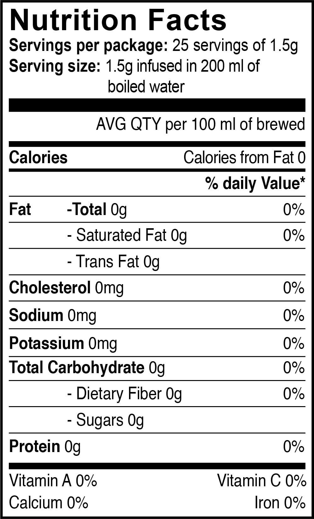 Tipson Tipson Organic Matcha Tea Infusions - Matcha Honey and Lemon Flavor - Non GMO and Gluten Free - 25 Premium Tea Bags (Pack of 1)