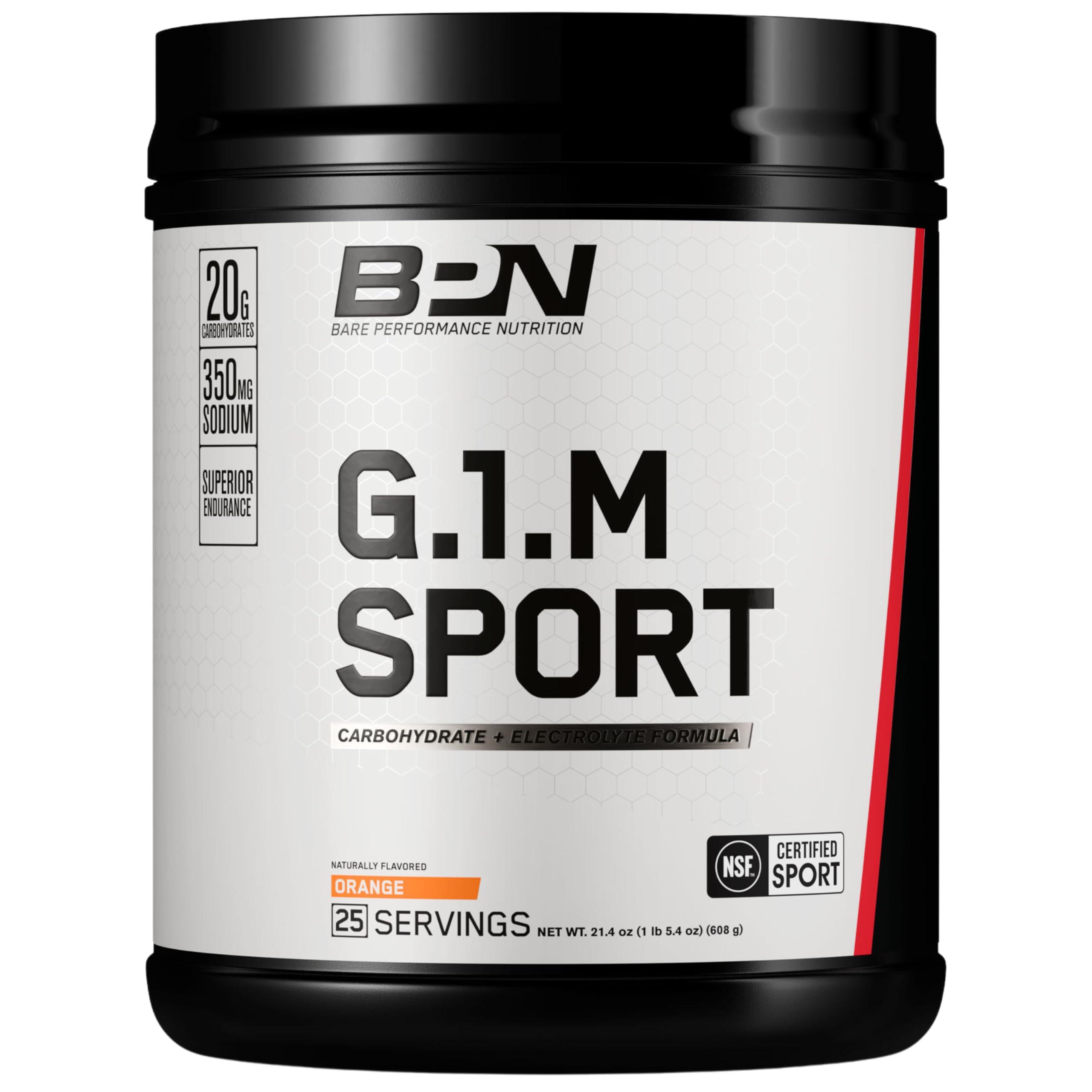 BARE PERFORMANCE NUTRITION Bare Performance Nutrition BPN Go Bar & G.1.M Sport Orange Bundle