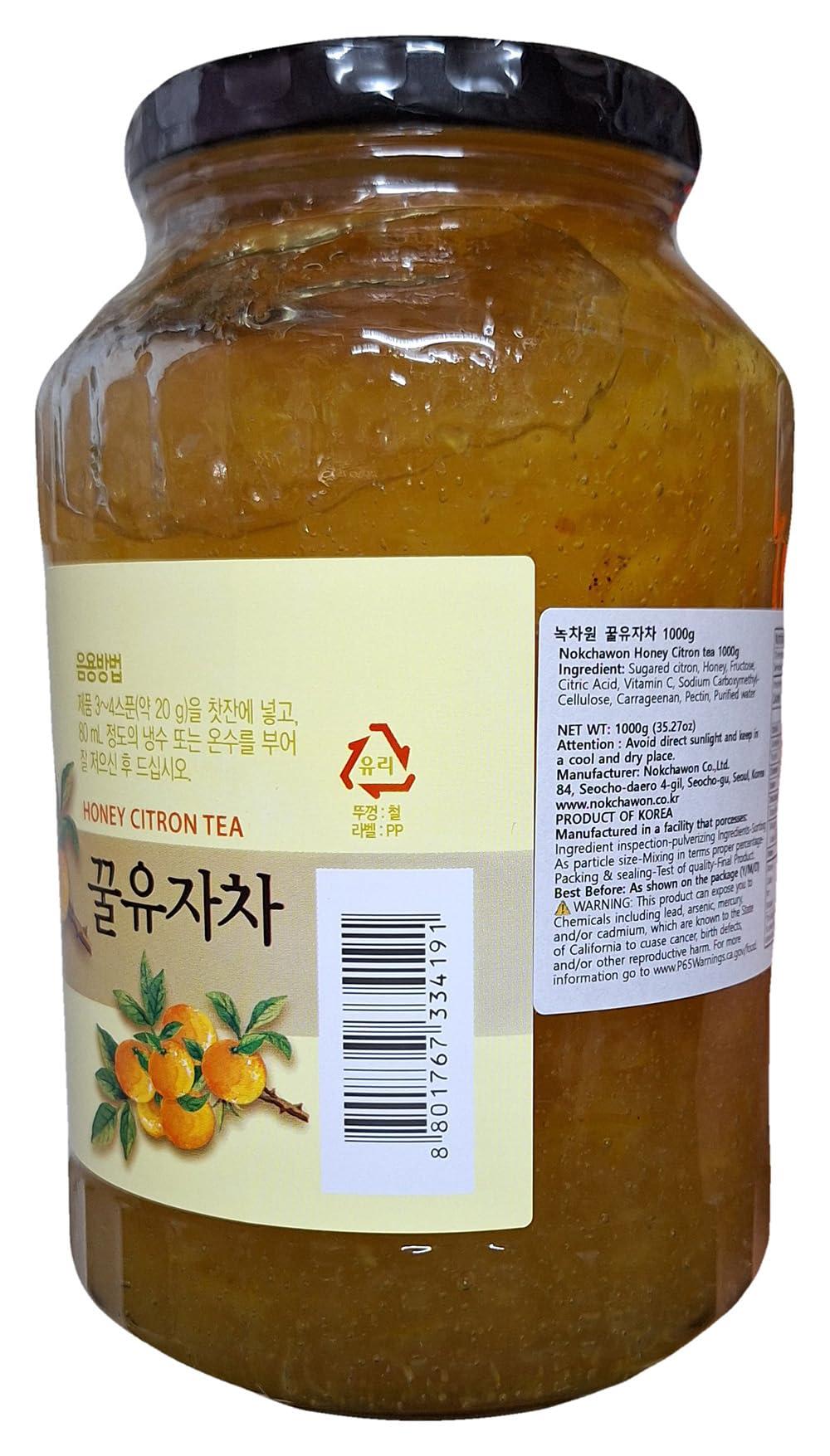 Nokchawon Herbal Tea by Nokchawon 1kg_35.27oz (Honey Citron)