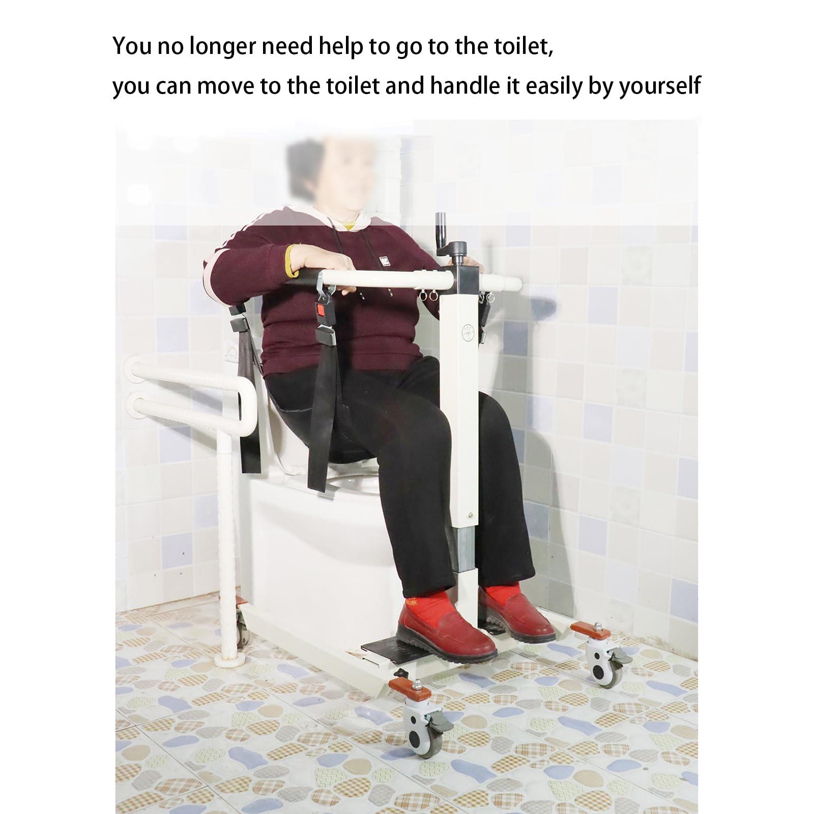 LXURY Patient Lifts for Home Use, Handicap Chair Lift, Portable Patient Lift, for Elderly Disabled Full Body Patient