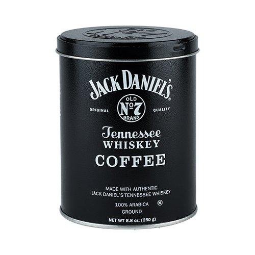 Jack Daniel\'s Jack Daniels Coffee and Mug Set (Black/White, 8.8 oz) - 100% Arabica - Medium Roasted Ground Coffee- Kosher - Official Licensed - 8 fl oz Mug