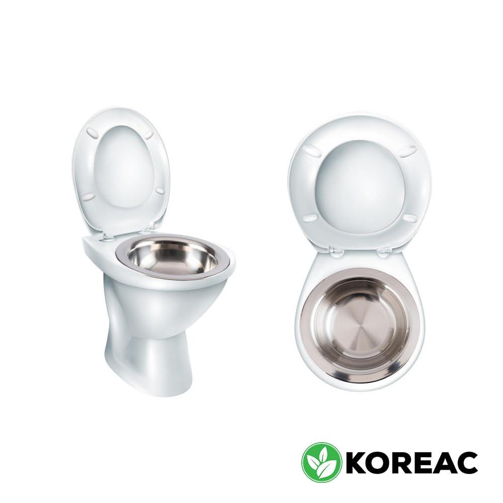 KOREAC KOREAC_ Stainless Sitz Bath Maternity Hemorrhoids Lower Abdominal Coldness Diseases Period Pain
