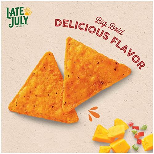 Late July Late July Snacks Nacho Cheese Tortilla Chips, 7.8 Oz