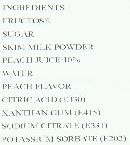 Possmei Possmei Flavored Syrup, White Peach, 5.5 Pound