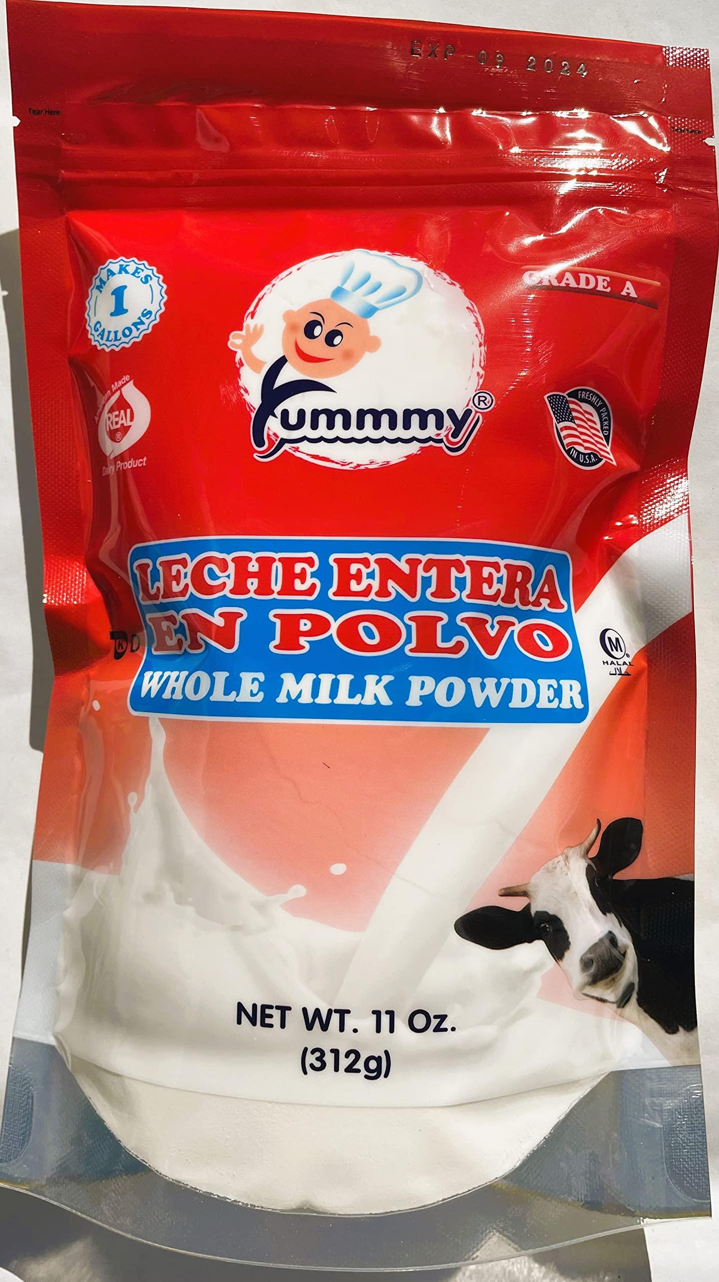 Yummmy Whole Milk Instant Powder 11 0z, Kosher certified, Halal certified, Product of USA