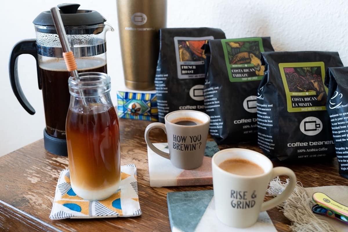 Coffee Beanery Costa Rican Tarrazu Specialty Coffee | 1 Bag of 12oz. Coffee (Whole Bean) | Light-Medium