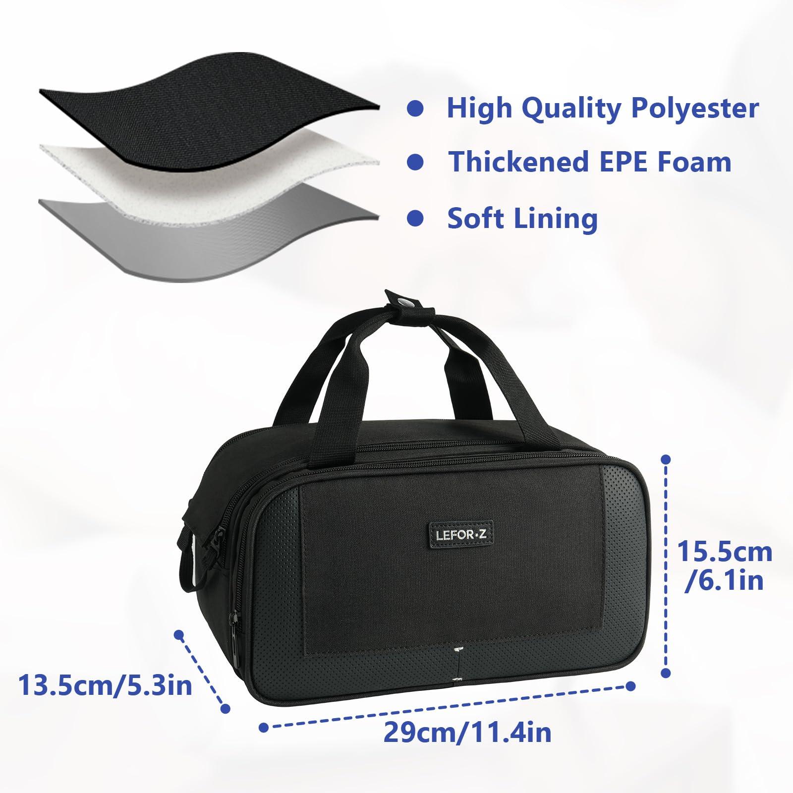 LEFORZ LEFORZ Travel Carrying Bag Compatible with ResMed AirMini/Z2 Auto CPAP Machine and Accessories,Portable Storage Organizer Case Fits for CPAP Equipment and Supplies(Bag Only)