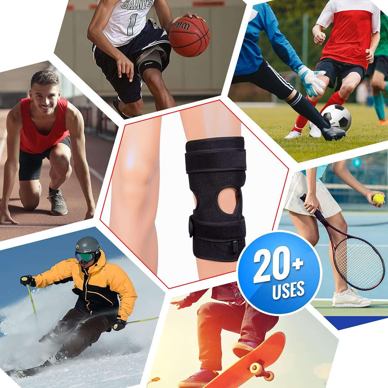 Talsafe Red Light Therapy Device for Joint Pain Relief, 880nm Infrared Light Therapy Wearable Adjustable Wrap for Knee Elbow, Home Use Led Light Therapy Pads