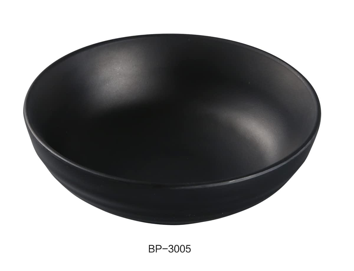 Generic Yanco BP-3005 Black Pearl-2 Salad Bowl Black - 8 oz - Pack of 48