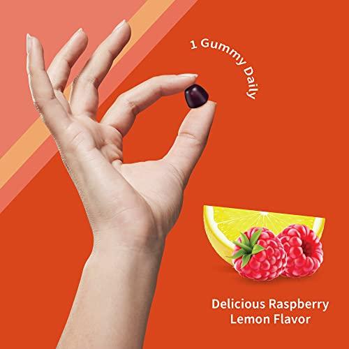 Garden of Life Garden of Life Vitamin D3+K2 Gummies with Prebiotics&Probiotics for Digestion,2000 IU Vitamin D3+100mcg K2 for Bone&Immune Health for Adults,Vitamin Code,Non-GMO,Gluten-Free,45 Raspberry Lemon Gummies