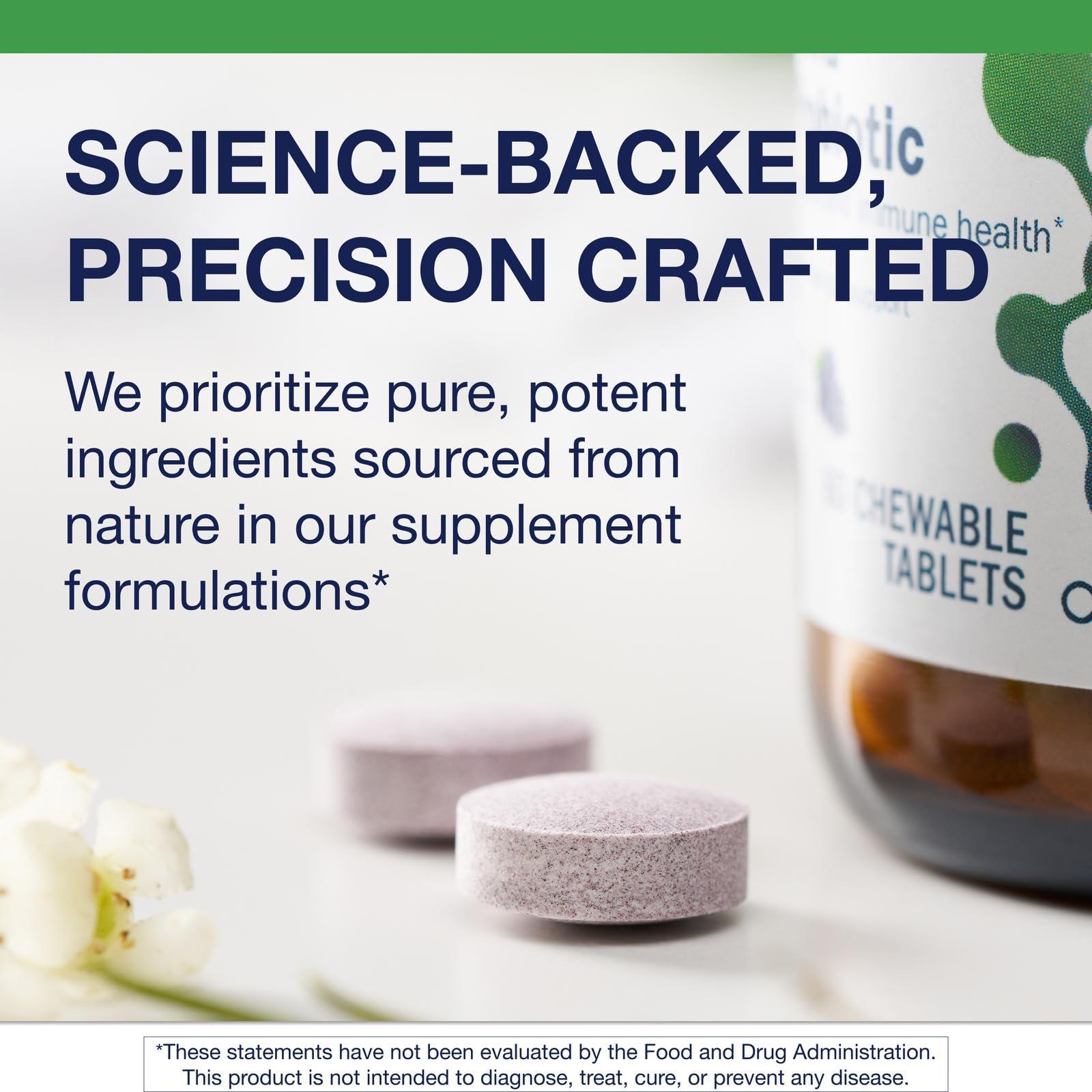 Metagenics Metagenics MetaKids Probiotic - 10 Billion CFU - Children\'s Probiotic Blend - Digestive Health & Immune Health* - for Ages 3 & Up - 60 Tablets