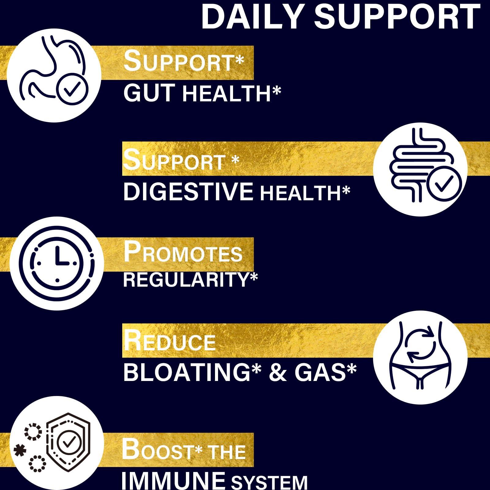 Proriginal Probiotics with Prebiotics for Men and Women - 35 Strains Organic Probiotic 100 Billion CFU for Gut & Digestive Health, Vegan Acidophilus Probiotic Supplement, Non-GMO Raw Probiotic 60 Capsules