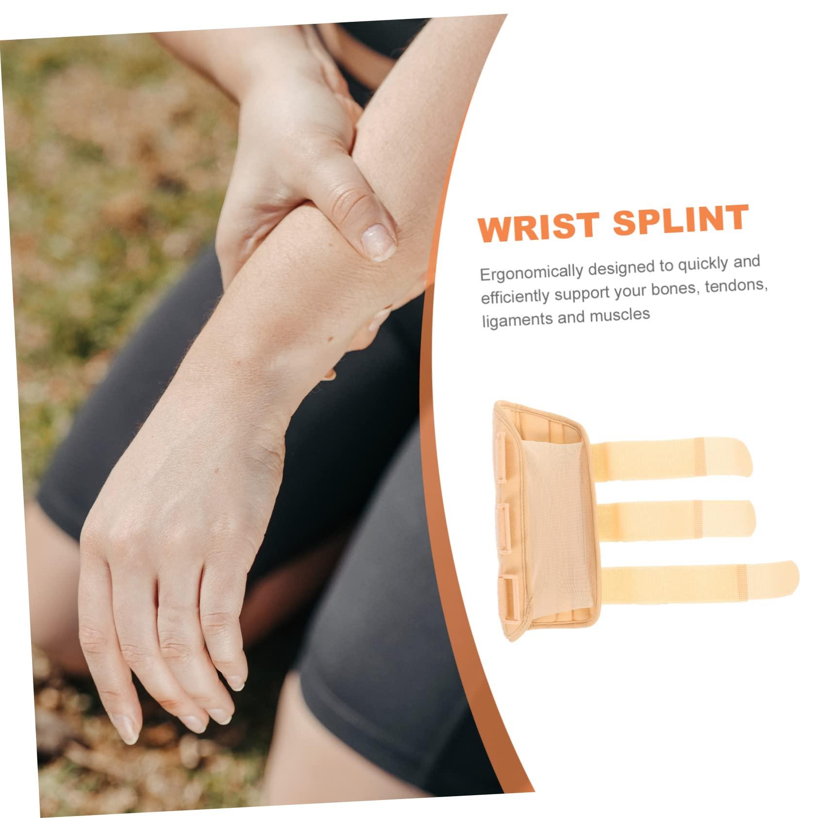 LIOOBO LIOOBO Wrist Brace Right Hand Wrist Accessories Wrist Support Reusable Wrist Protector Night Hand Brace Night Wrist Brace Breathable Wrist Brace Wrist Splint Steel Plate