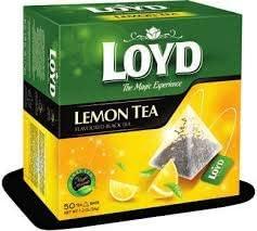 Loyd Loyd Lemon Tea 50 Tea Bags