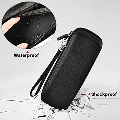 Comecase Toothbrush Travel Case Compatible with Oral-B Pro 1000, 2000, 3000, 3500, 1500/ for Philips Sonicare ProtectiveClean 4100 5100 Electric Toothbrush with Mesh Pocket for Accessories - Black ( Bag Only)