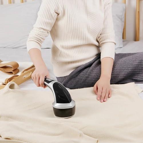 WAOCEO Lint Remover 2000mAh Lint Remover Spool Machine USB Hairball Trimmer Clothes Electric Shaver 5 Gear Speed Intelligent Shaving Ball 15W Fabric Shaver