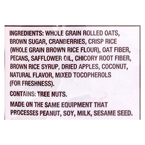Back to Nature Back To Nature Cranberry Pecan Granola - Whole Grain Rolled Oats with Tart Cranberries and Crunchy Pecans - Case of 6 - 11 oz.