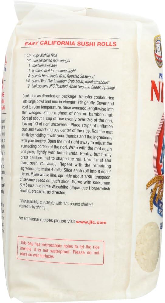 Nishiki Nishiki Medium Grain Rice, 5-Pound(Pack of 8)