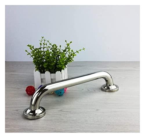 ALDEPO Grab Bars - Stainless Steel Toilet Safety Bars, Silver Bathtub Handicap 12 Inch, Adjustable Handrail Assist for Elderly Disabled Kids Pre (Size : 30cm)