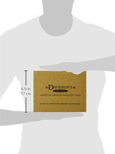 Davidson's Davidson\'s Organics, South African Rooibos, 25-count Tea Bags, Pack of 6