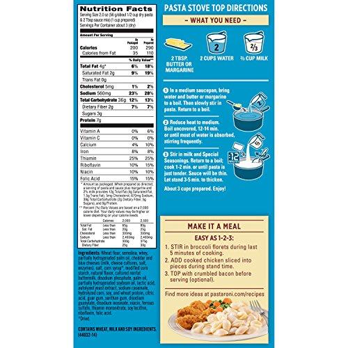 Rice-A-Roni Pasta Roni Shells & White Cheddar Mix 6.2 Fl Oz (Pack of 12)