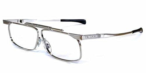 Slimfold By Kanda SlimFold Reading Glasses by Kanda of Japan Model 3 Color Silver Strength +3.25