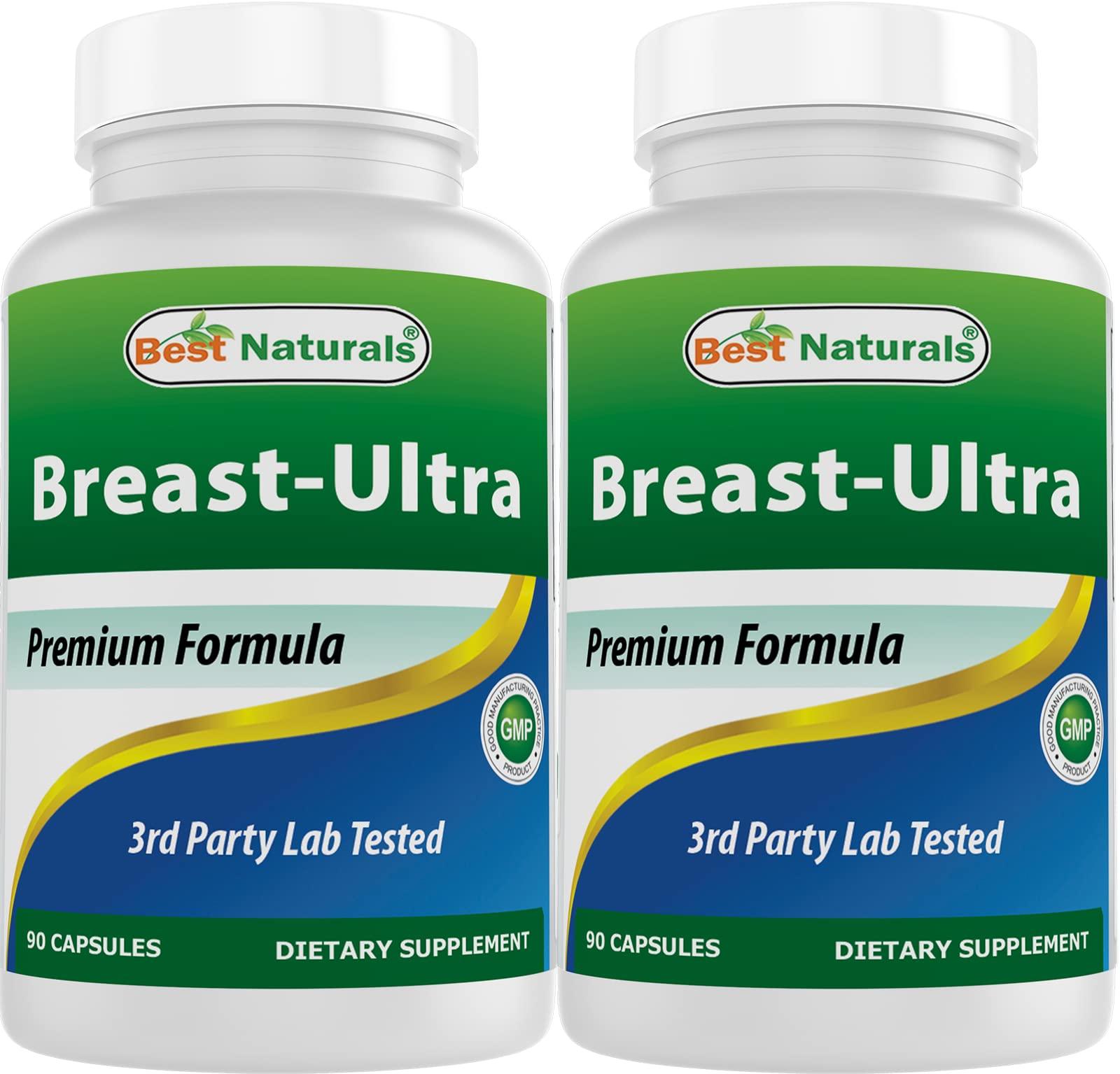 Best Naturals Best Naturals Breast-Ultra Breast Enlargement Pills 90 Capsules (90 Count (Pack of 2))