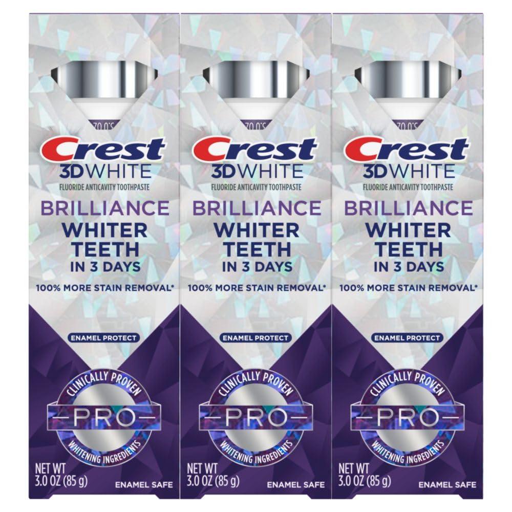 Crest Crest 3D White Brilliance Pro Enamel Protect 3oz 3 Pack