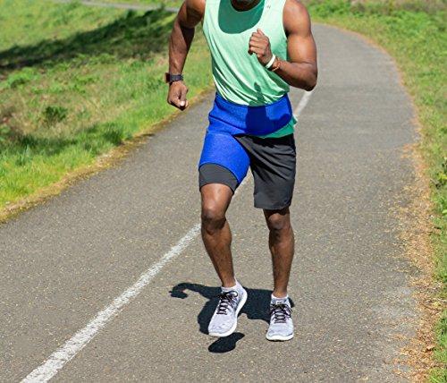 Athletec Sports Athletec Sportss Adjustable Compression Thigh Sleeve for Groin, Hip, Thigh, Quad, Hamstring, Sciatic Nerve Pain Relief - Nude (One Piece)