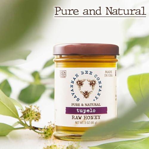 Savannah Bee Company Savannah Bee Company Honey - Pure, Natural, Raw Honey - Tupelo Honey