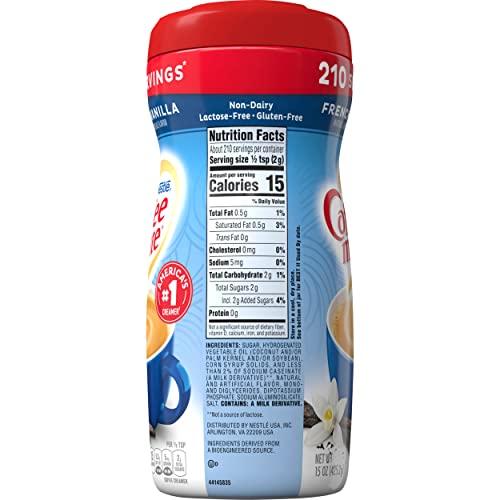 Coffee mate Nestle Coffee mate French Vanilla Powder Coffee Creamer 1 Pack (15 Oz)