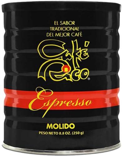 Caf Rico Cafe Rico Ground Coffee Espresso Medium Dark Roast 8.8 Ounce (Pack of 20)
