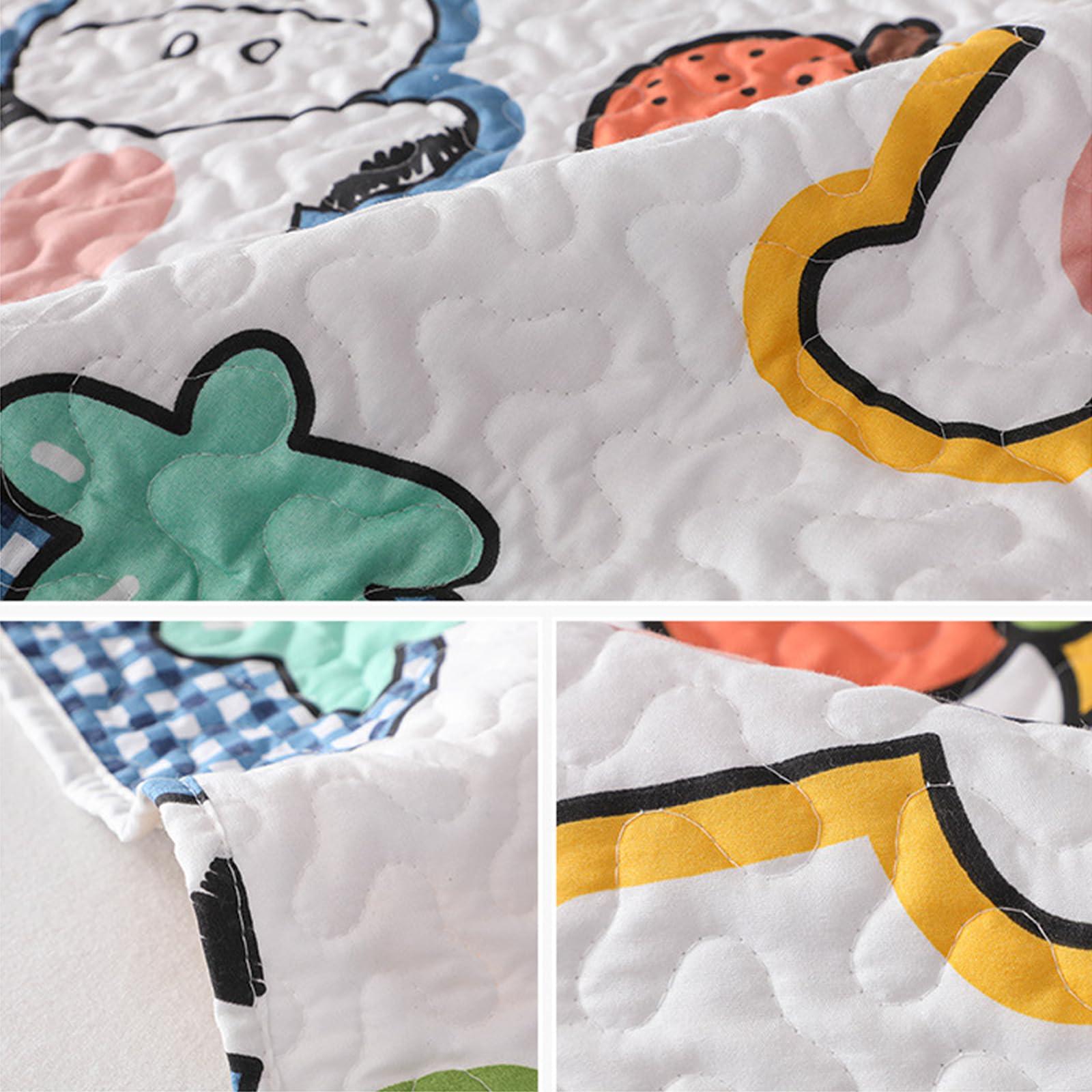 SHEKAKO SHEKAKO Cute Period Pad, Washable Mattress Protector, Reusable Bed Sheet Pads for Incontinence, Bed Underpads Protector for Elderly, Kids, Women, Pets (Waterproof-E, 27.6*39.4inch/70*100cm)