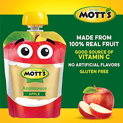 Mott's Mott's Applesauce, Clear Pouches, 3.2 oz (Pack Of 20)