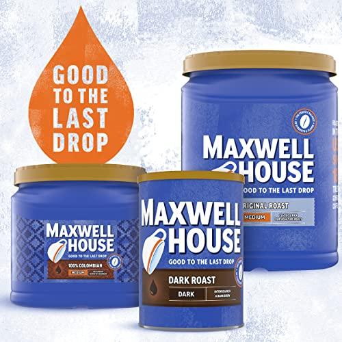 MAXWELL HOUSE Maxwell House Dark Roast Ground Coffee (10.5 oz Canister)