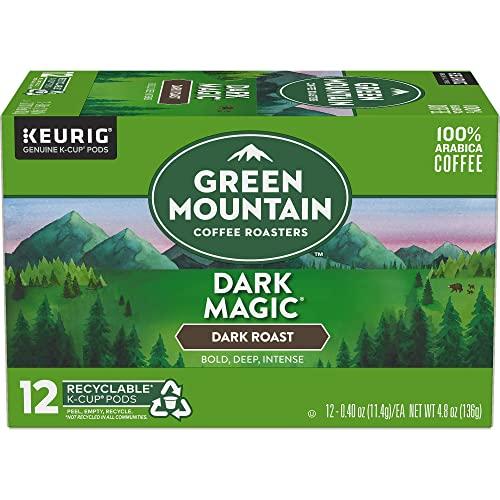 Green Mountain Coffee Roasters Green Mountain K-Cups Dark Roast, 0.4 ounce, 12 count (4.8oz net)